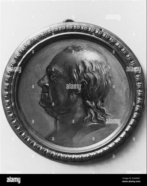 Plaque Portrait Of Benjamin Franklin 17761883 Plaque Portrait Of