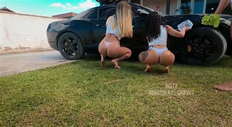 Naked Hotties Washing A Camaro In The Ricasso S Backyard Cnn Amador