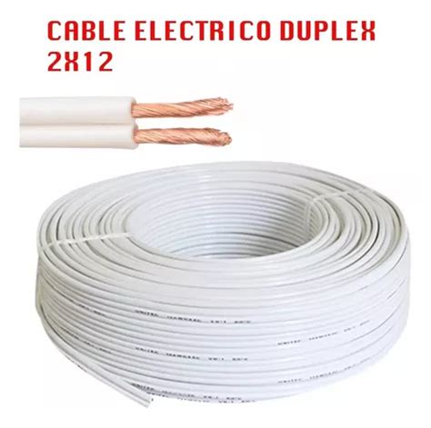 Cable Duplex 2x12 100 Mts Envío gratis