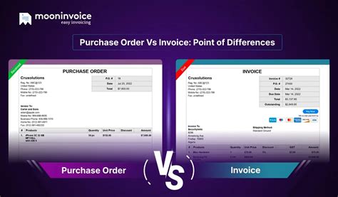 Purchase Order Vs Invoice Key Differences And Similarities