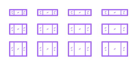 Sliding Window 3 Panels Half Fixed Clear Dimensions And Drawings