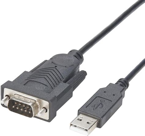 StarTech.com 17in (43cm) 1-Port USB to RS232 DB9 Serial Adapter Cable ...