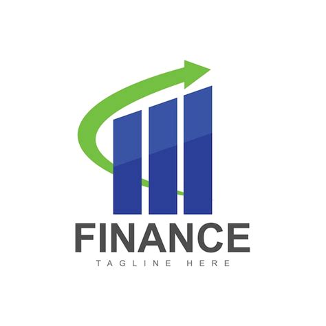 Logotipo De La Empresa Financiera Vector Premium