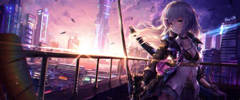 Anime Girl Wallpaper 2560x1080