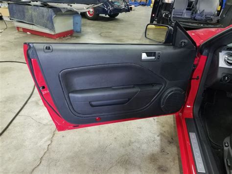 Ford Mustang Door Panels Repair Before And After Ride City Customs