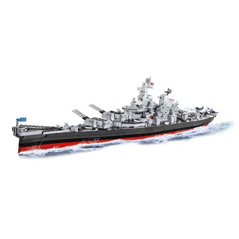 Battleship Missouri Bb 63 Cobi 4837 Ships And Boats Cobieu