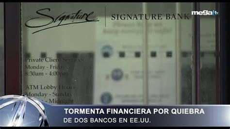 Sevcec Tormenta Financiera Por Quiebra De Dos Bancos En