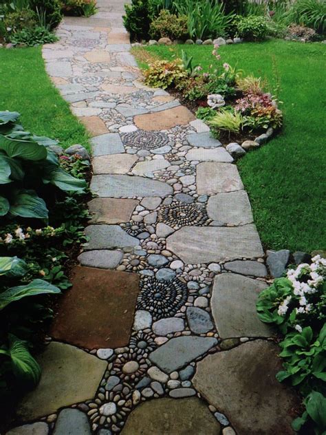 creative garden stone pathway ideas  elevate  outdoor space