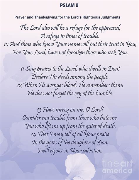 Psalm 9 Pg 2 Digital Art By Trilby Cole Pixels