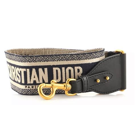 Christian Dior Bag Strap Black Compatible With Saddlelady Etsy