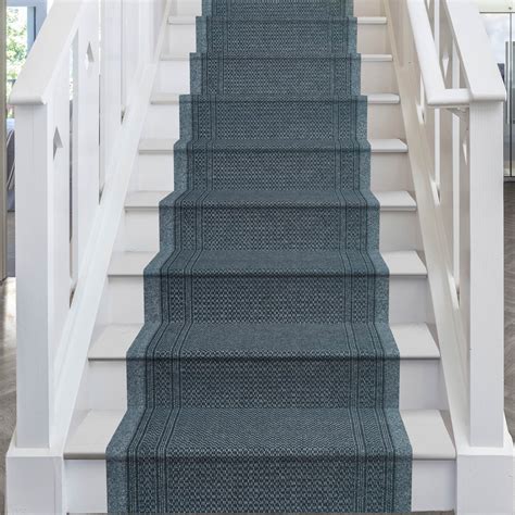 Aztec Grey Stair Runner