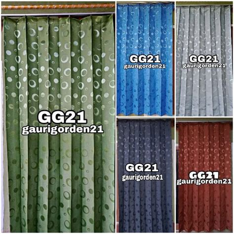 Jual Gorden Plisket Gordeng Cantolan Kawat S Motif Pulkadot Untuk