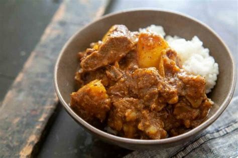 Slow-Cooked Coconut Goat Curry