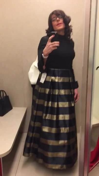 Satin Tgirl Mistress Cumming On Satin Miniskirt Gay Man Porn XHamster