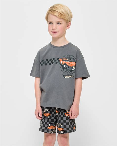 Hot Wheels Cotton Pyjama Set 2 Pack Target Australia