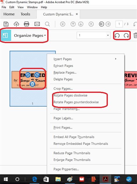 How To Rotate Pdf Pages In Adobe Acrobat Supportlockq