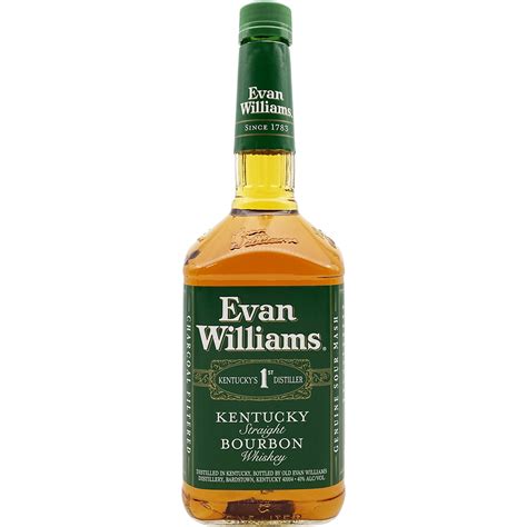 Evan Williams Green Label Bourbon Whiskey Gotoliquorstore