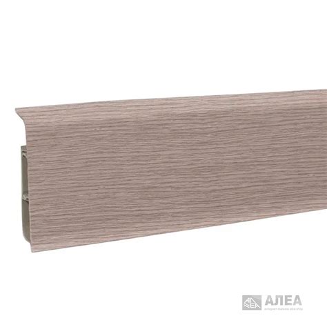 Плинтус напольный деконика 215 дуб снежный 85х22х2200 мм - купить в ...