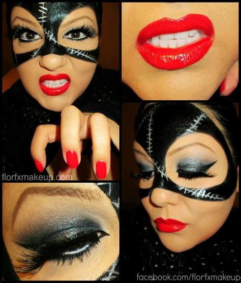 Amazing Catwoman makeup :))) Más Halloween Looks, Halloween Kostüm ...