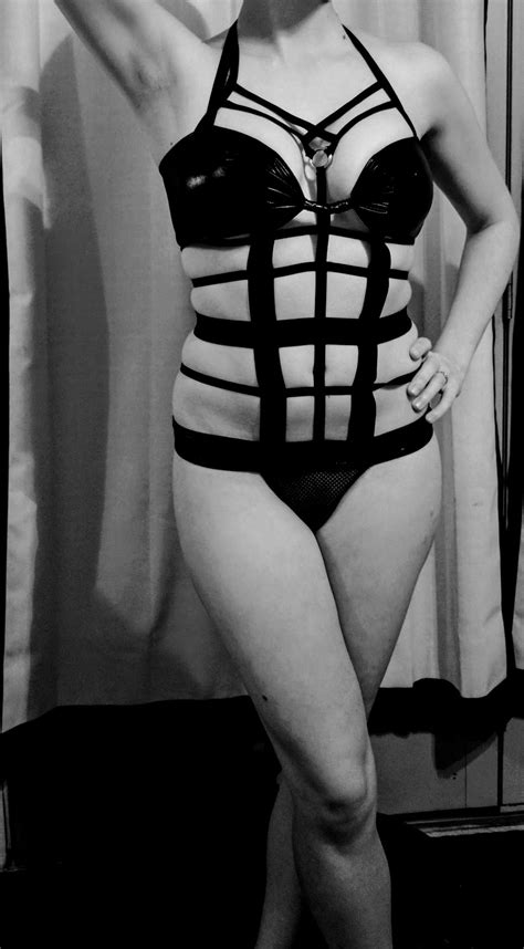 Clothing White Monokini Black And White Lingerie Porn Pic