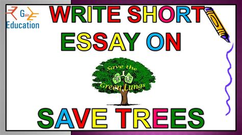 Importance Of Trees Importance Of Trees In English Tree Essay