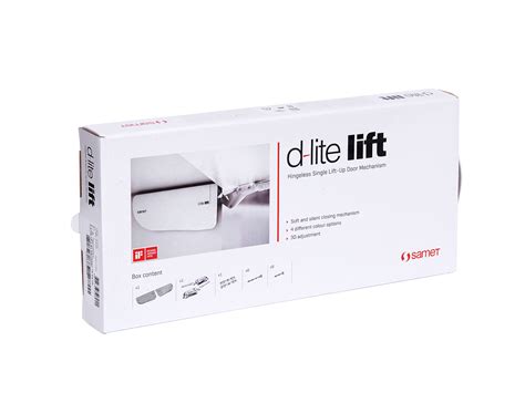 Подъемник Samet D-LITE LIFT B1 антрацит | Подъемные механизмы и газ ...