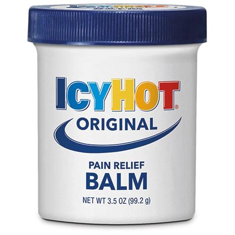 Icy Hot Original Strength Pain Relieving Balm Walgreens