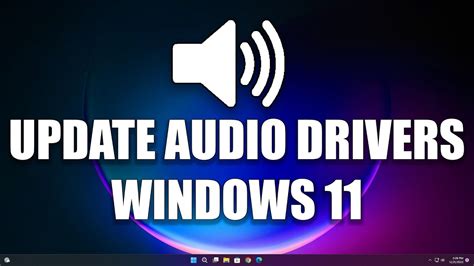 Audio Drivers Windows 11