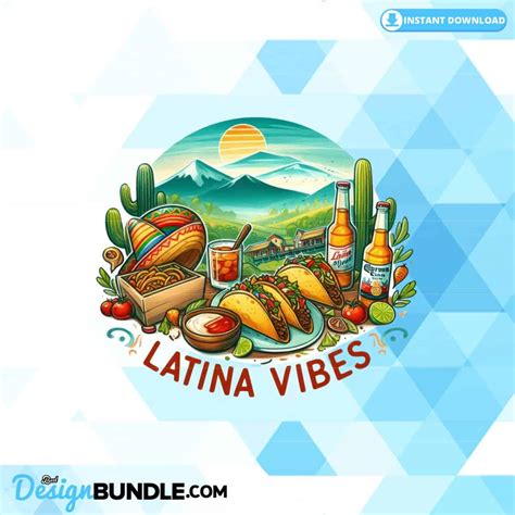 Latina Vibes Clipart PNG Graphics BestDesignBundle