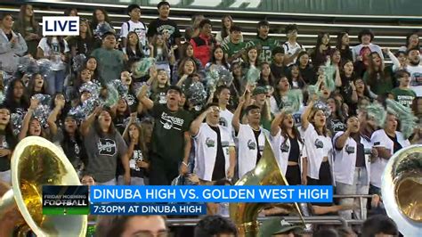 Friday Morning Football - Dinuba High School - ABC30 Fresno