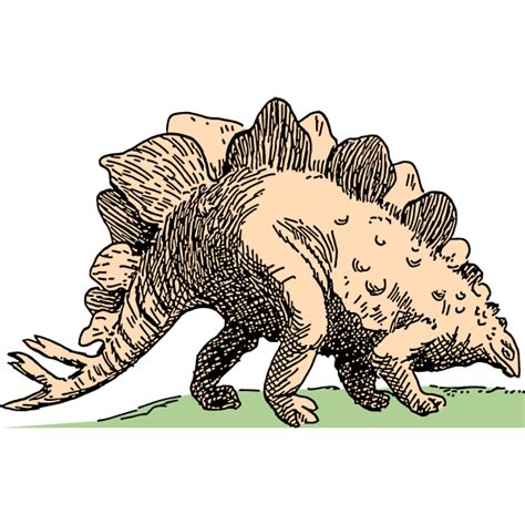Stegosaurus Free Svg