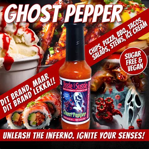 Ghost Pepper Ml HL Extra Hot Jissie Sussie
