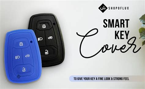 Shopoflux Silicone Smart Key Cover Compatible With Tata Nexon