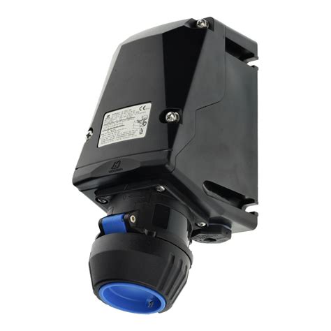 ATEX 2P+T 16A IP66 aerial plug
