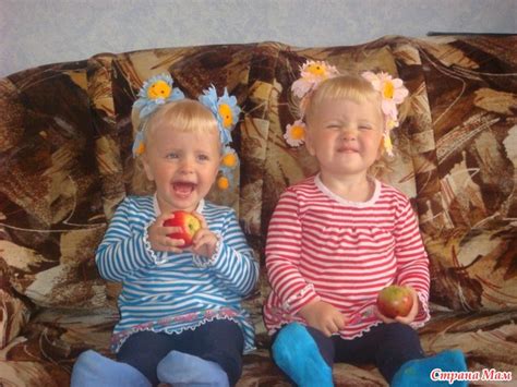 Развитие двойняшек - Двойная радость! - Страна Мам
