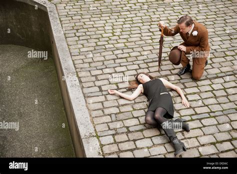 Dead Woman Lying On The Floor Hi Res Stock Photography And Images Alamy