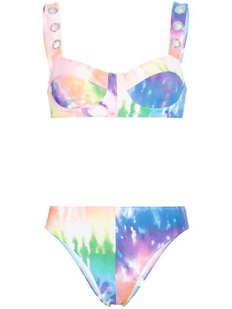 Bikini Tie Dye La Nica Prenda De Ba O Que Necesitas En El Verano De Vogue Espa A
