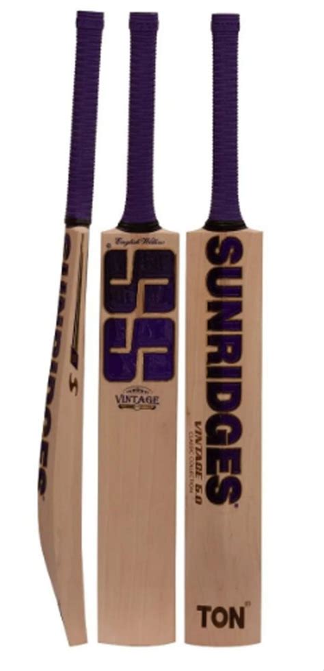 Ss Vintage 50 English Willow Cricket Bat Sh Grade 1 At ₹ 10976 In