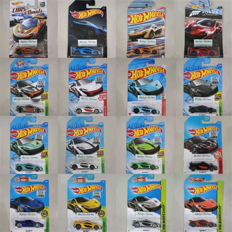 Jual Hotwheels Hot Wheels Mclaren P Edisi Factory Sealed Hw Exotics Hw Workshop Then And Now