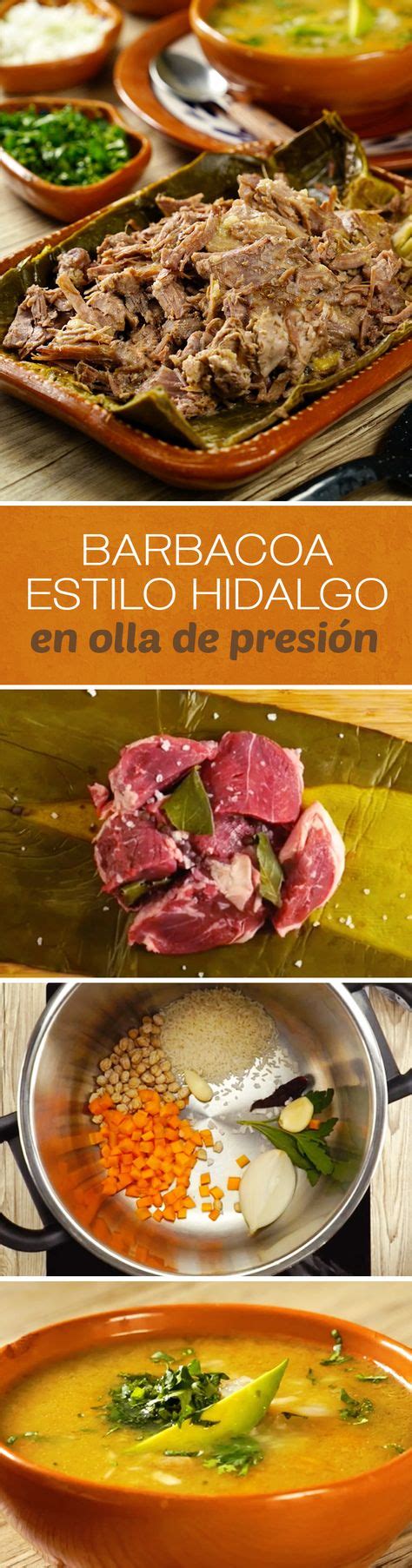 Barbacoa Estilo Hidalgo En Olla De Presión Receta En 2019 Recetas Barbacoa De Res Y