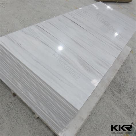 12mm Marble Look Artificial Stone Acrylic Resin Solid Surface China