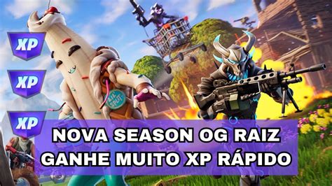 Como Upar O Passe De Batalha R Pido Fortnite Og Raiz Ganhar Muito