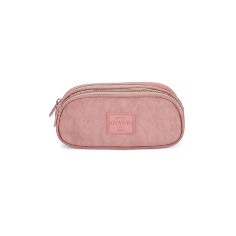 Estojo Escolar Duplo Up You Nude Papelaria Rainha