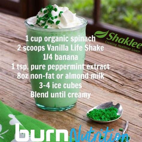 Pin By Laura Pennell Lutz On Burn Shaklee Peppermint Shaklee Shakes