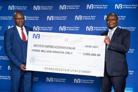 Nbm Plc Gives Icam K Million For Lake Conference Malawi Observer