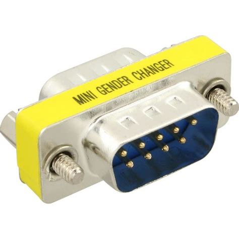 Gender Changer Sub D Pol Stecker Auf Stecker Al Kabelshop De