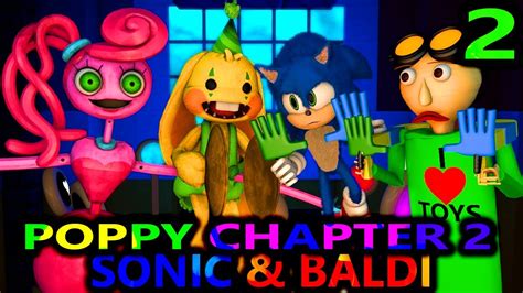 New Poppy Playtime Chapter Vs Sonic Baldi Minecraft Animation