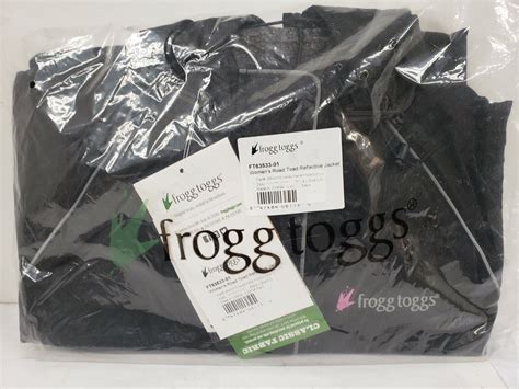 Frogg Toggs FT63533 01 Road Toad Reflective Motorcycle Rain Jacket