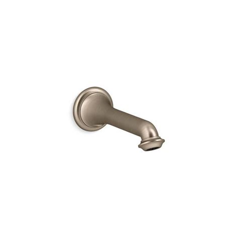 Kohler Tub Spouts Wall Mounted Artifacts Vibrant Brushed Bronze Decorative Plumbing Supply