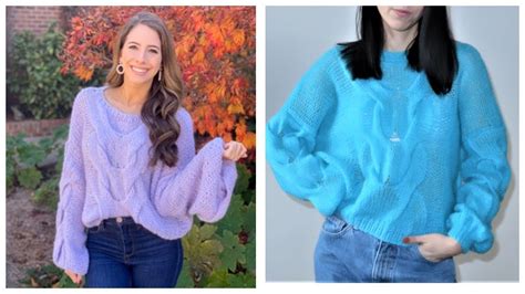 МОДНЫЙ В ЭТОМ СЕЗОНЕ ДЖЕМПЕР СО СПУЩЕННЫМ РУКАВОМ И БОЛЬШОЙ КОСОЙ.ИЗ ...